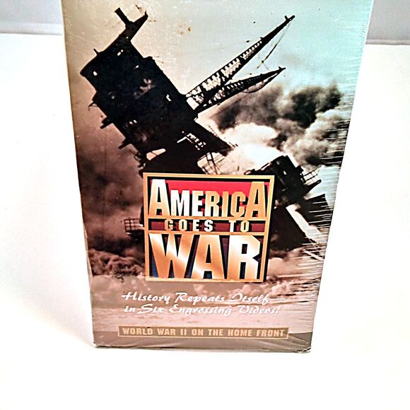America Goes to War: World War II On The Home Front - Six Pack (VHS, 2000, 6-Tap - Picture 2 of 8